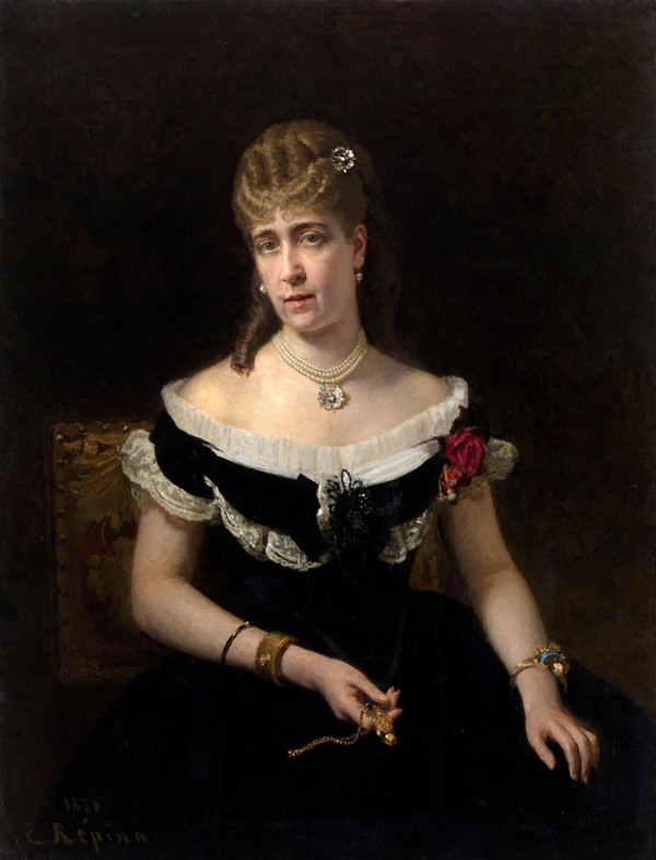 Portrait of a Lady, believed to be Madame Frankenstein