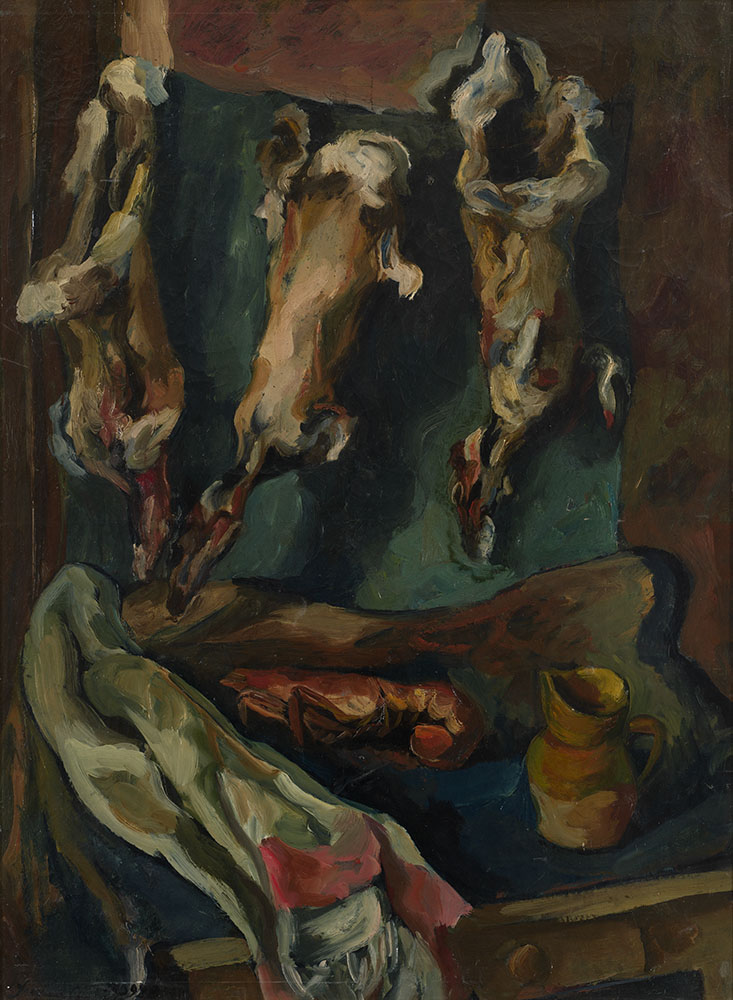 Still Life with Lobster and Rabbits