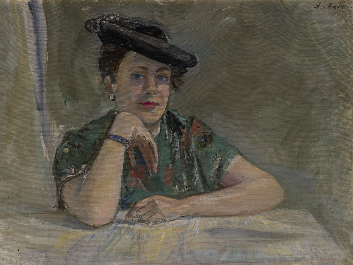 Portrait of the Actress Verkhovskaya