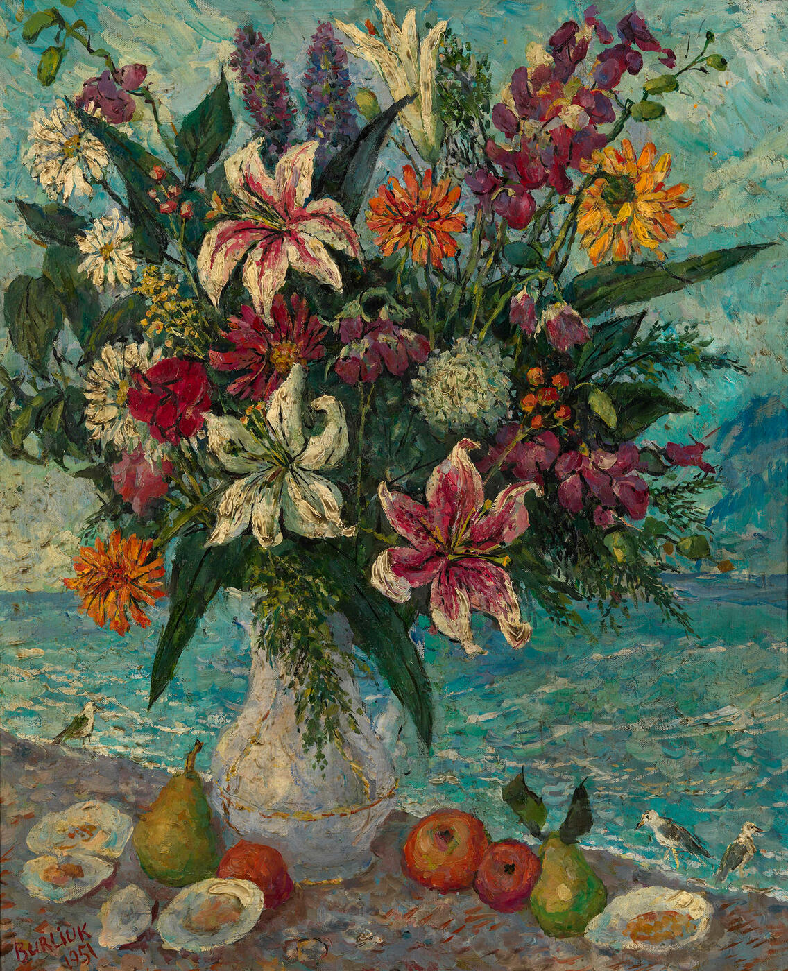 Vase With Flowers,
