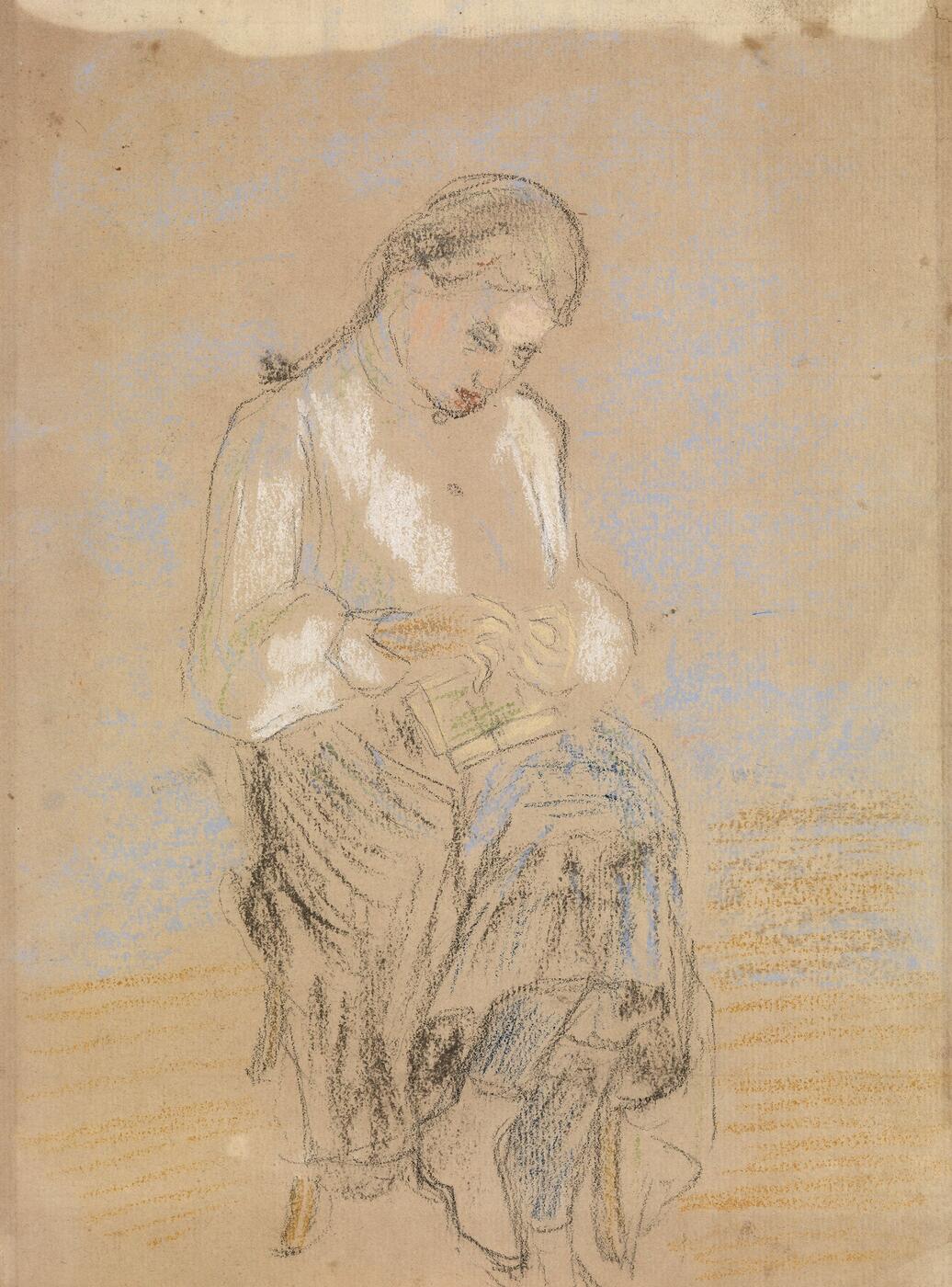 Portrait of a Seated Girl,