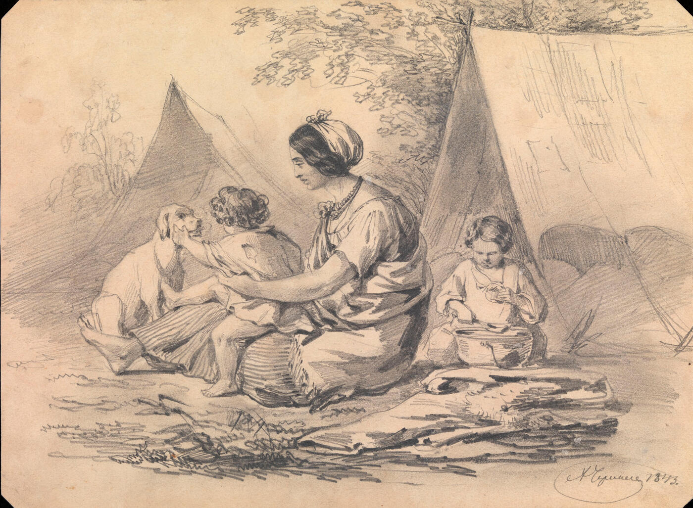 A Gypsy Camp