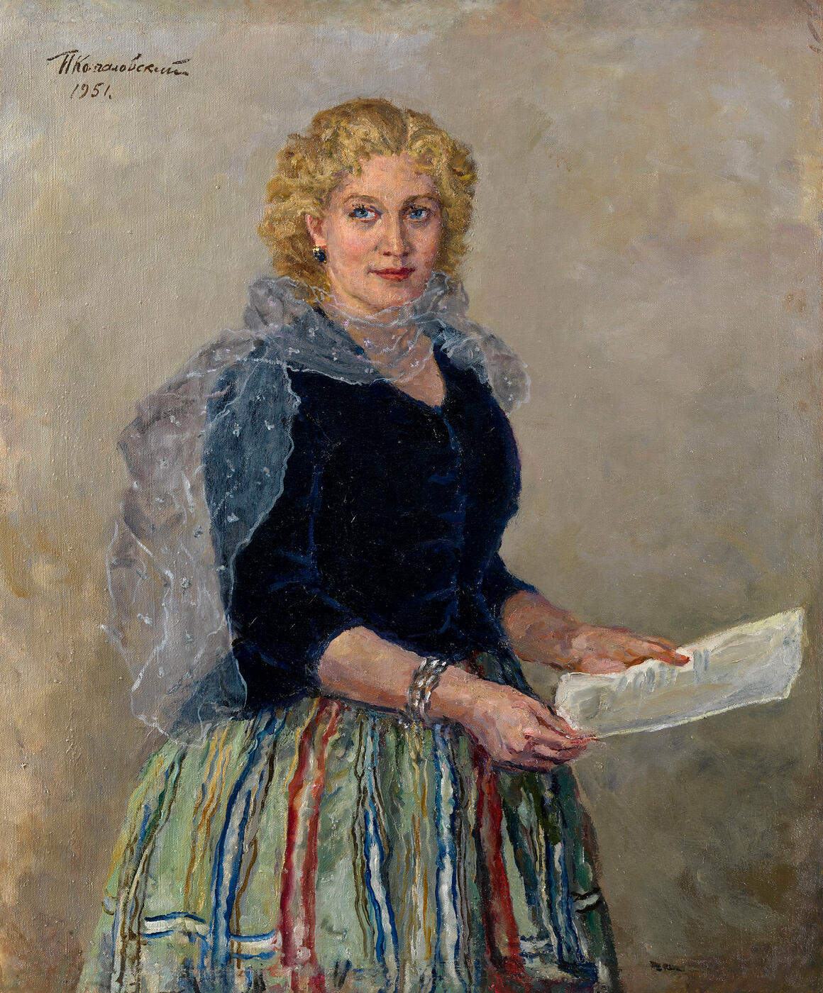 Portrait of the Actress Lyubov Orlova