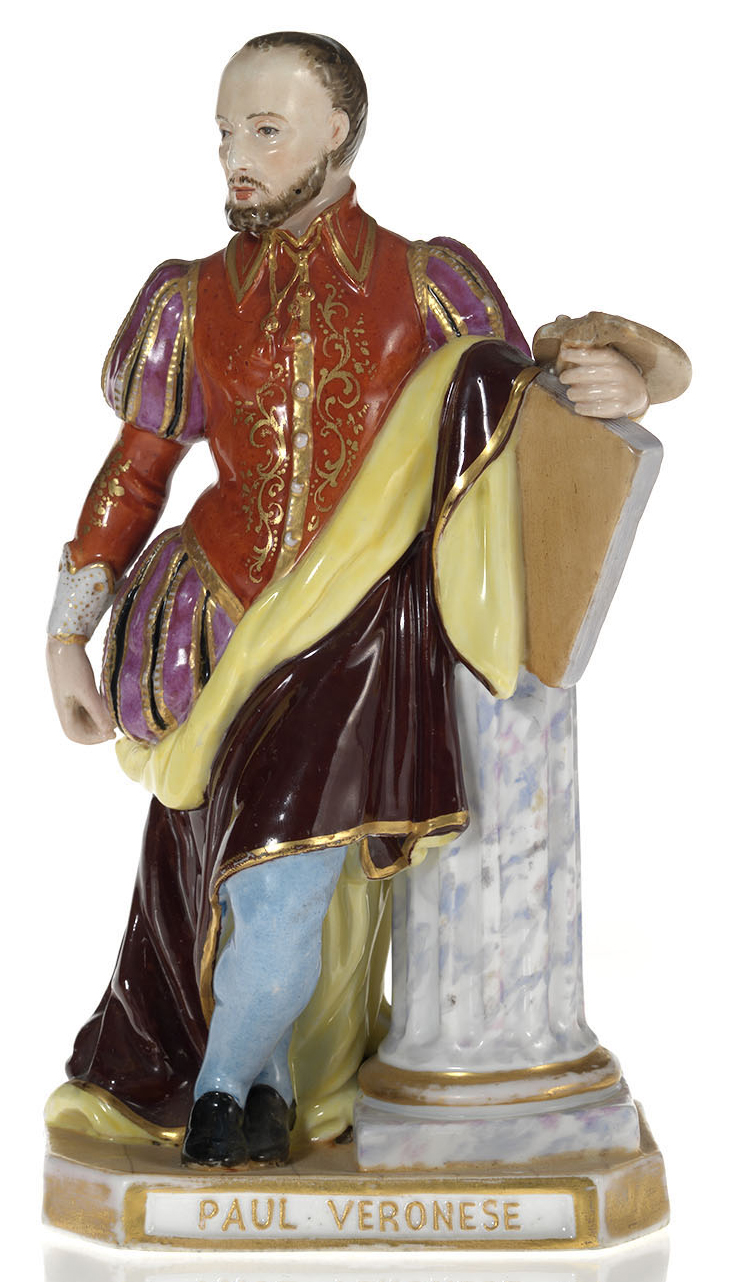 A Porcelain Figurine of Paulo Veronese