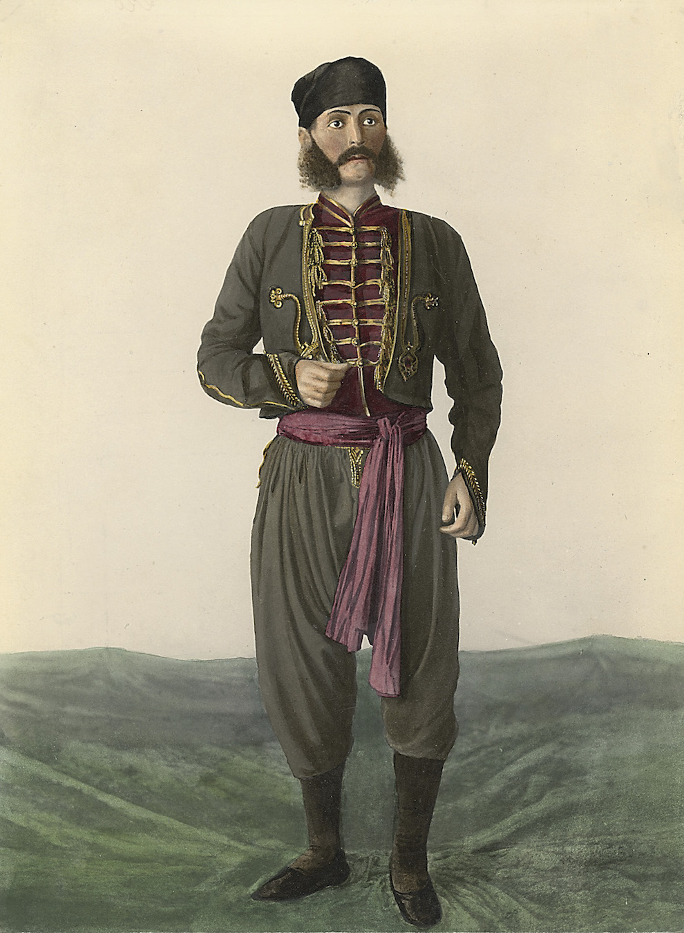 Montenegrin Man from the Bay of Kotor Region