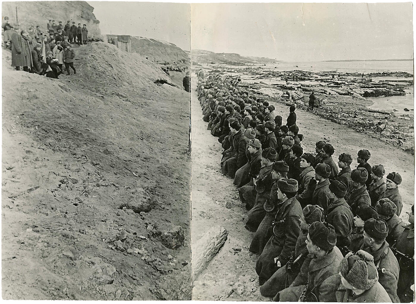 Soldiers Taking an Oath. Stalingrad