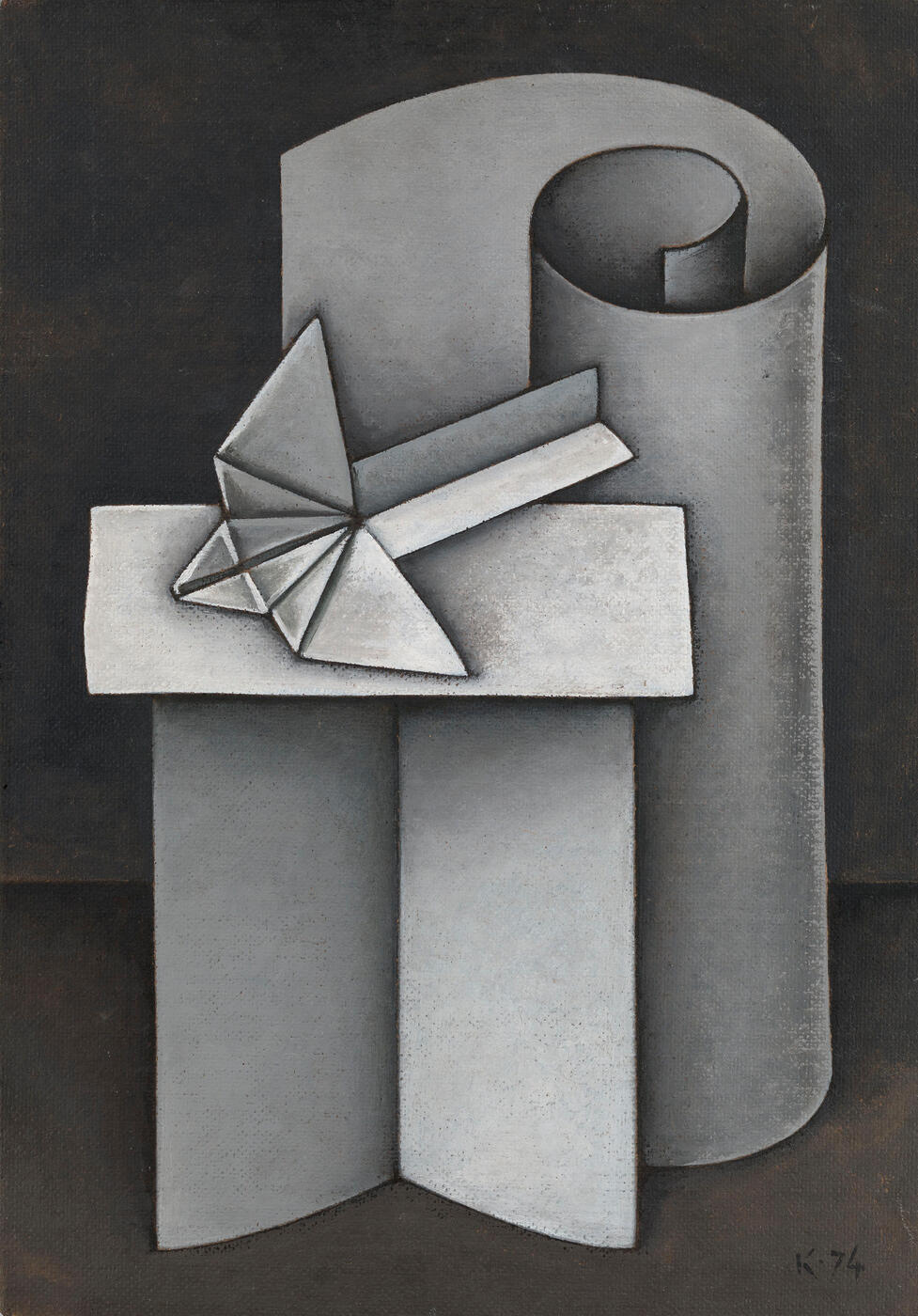 Still Life with a Paper Dove