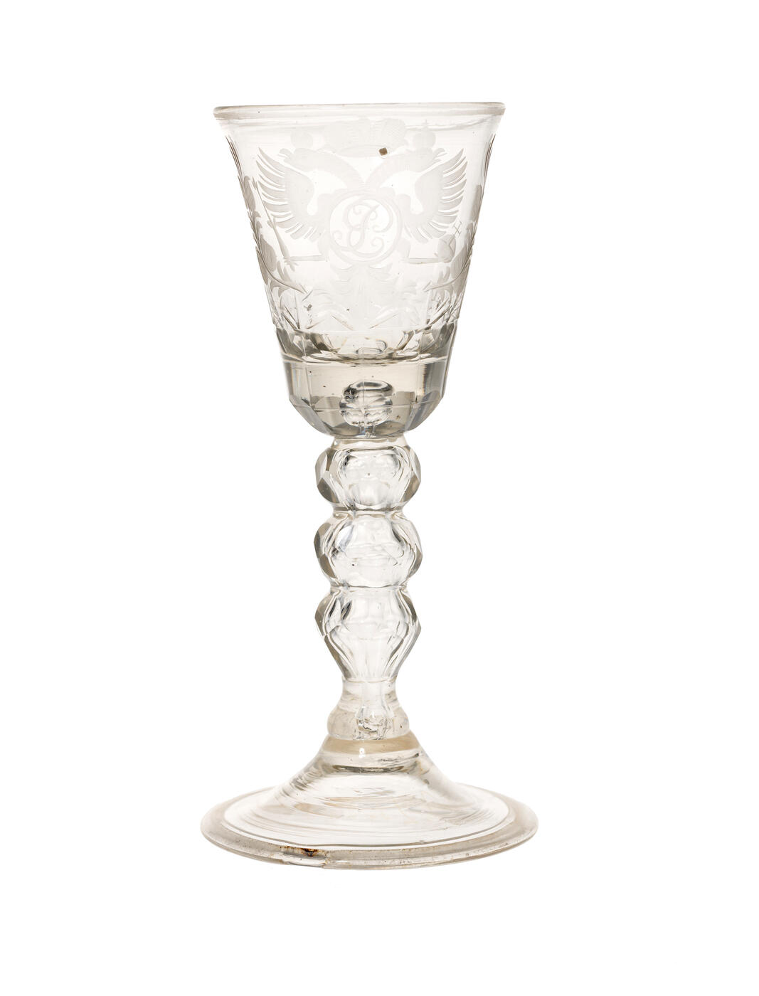 An Engraved Wine Glass