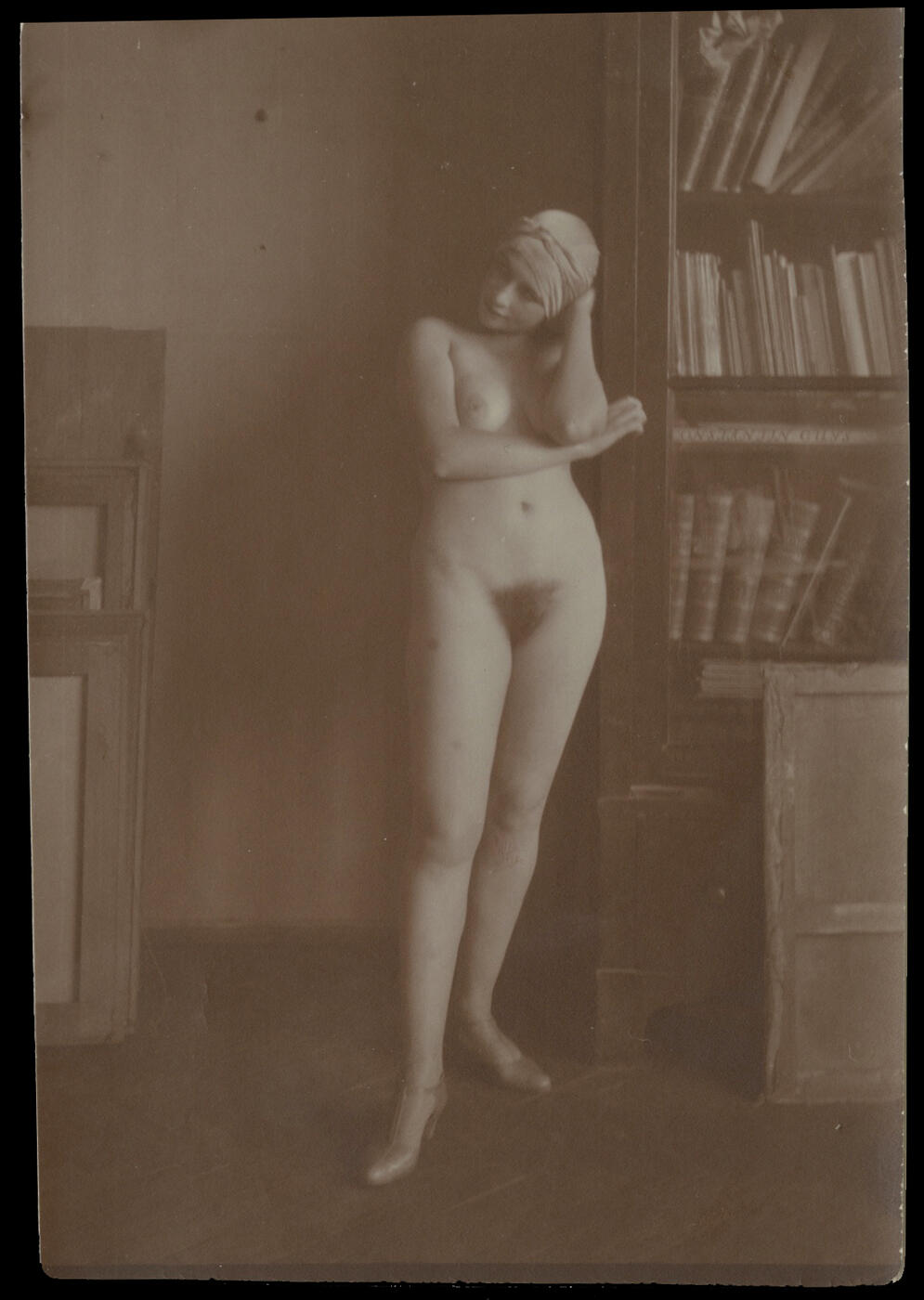 Standing Nude, Female Portrait, Seated Nude and Self-Portrait Boxing