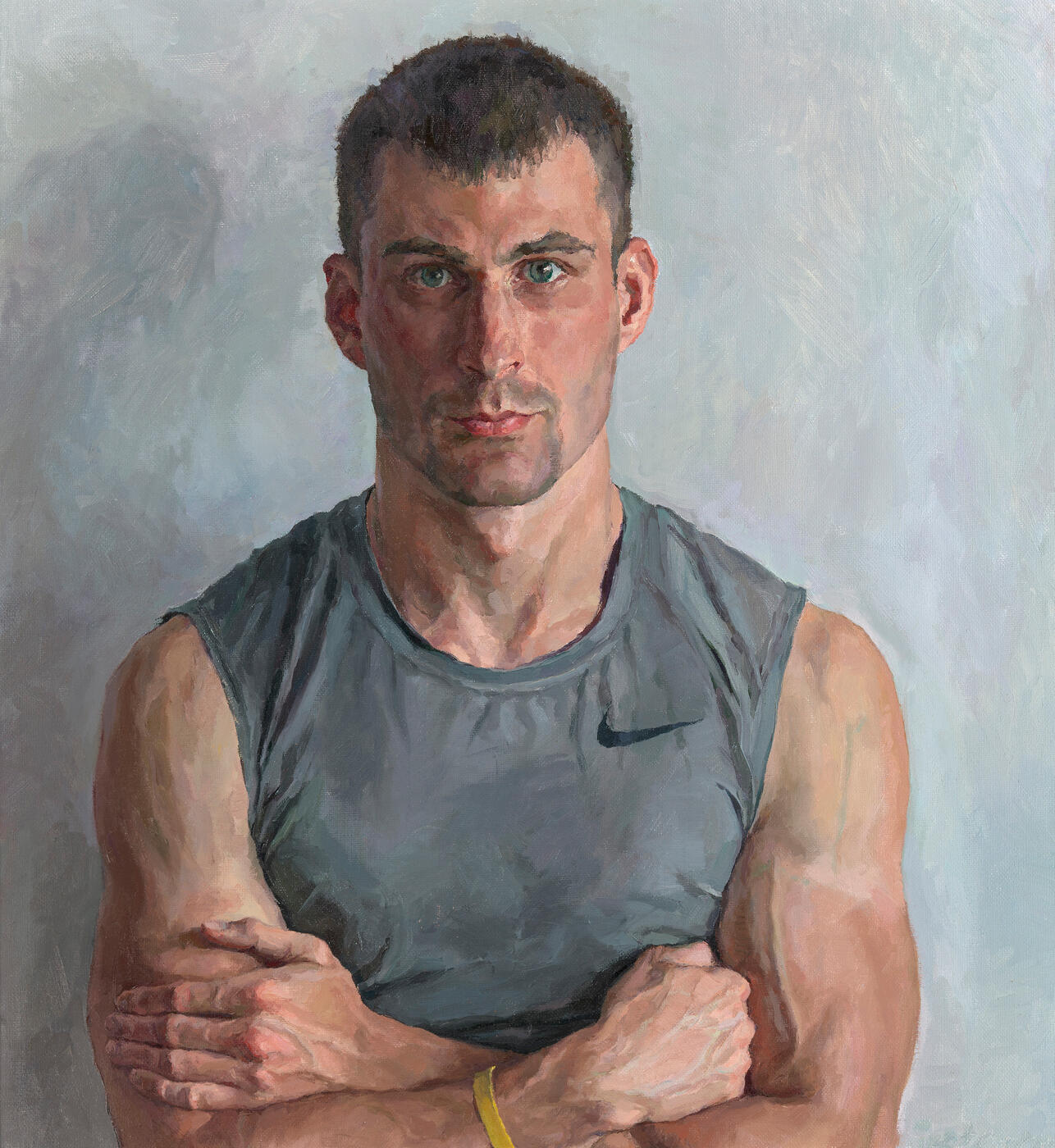 Portrait of a Fitness Coach Roman