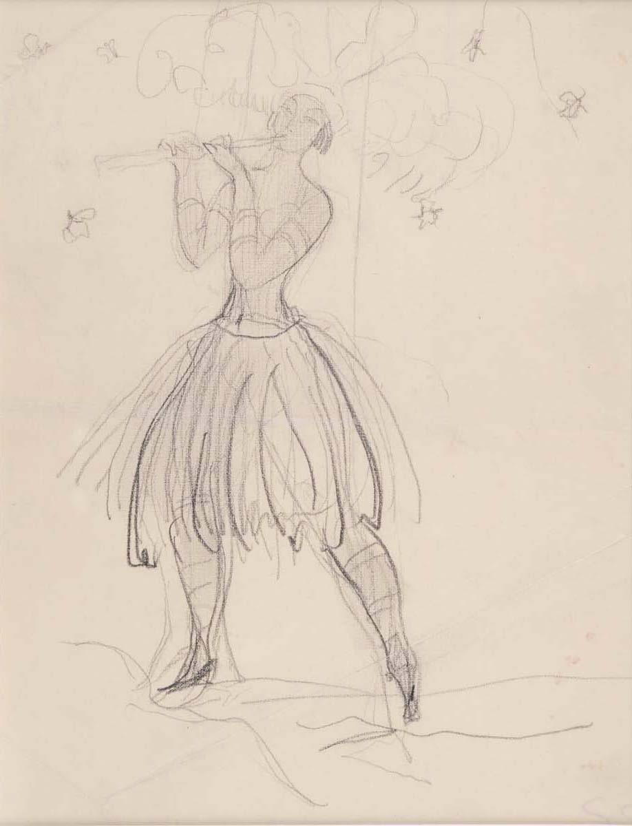 A Dancer from the Magic Flute and A Study