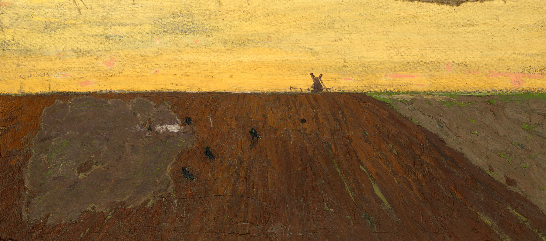 Corn Field and Ploughed Field, double-sided work