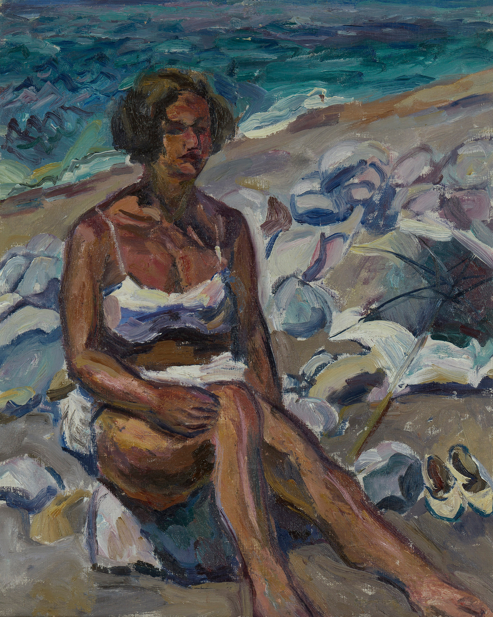Woman on the Beach