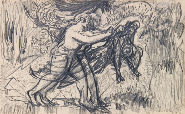 Study for Daphnis and Chloe