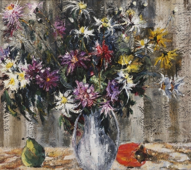 Flowers with Pear