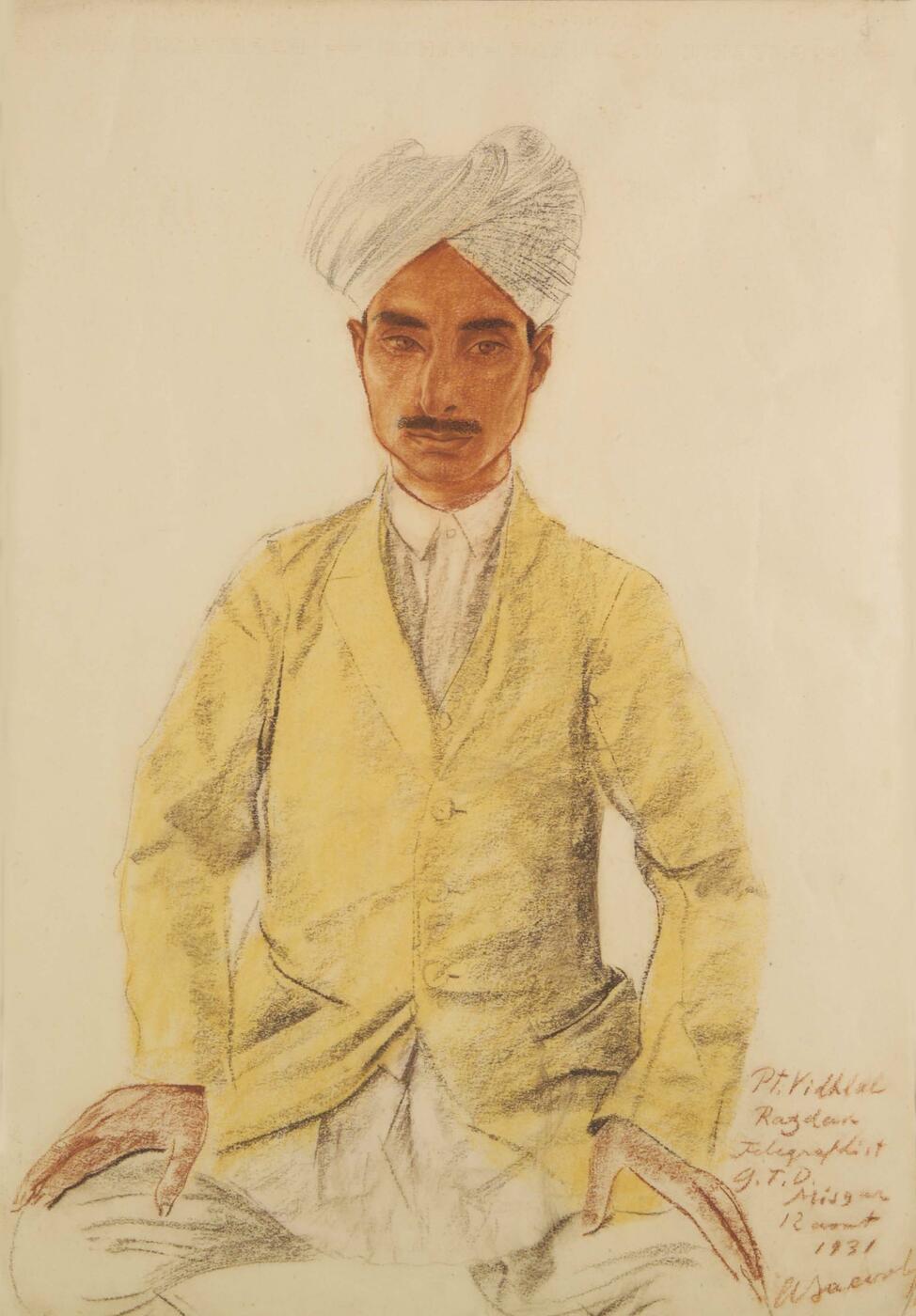 Portrait of Vidhlal Razdan