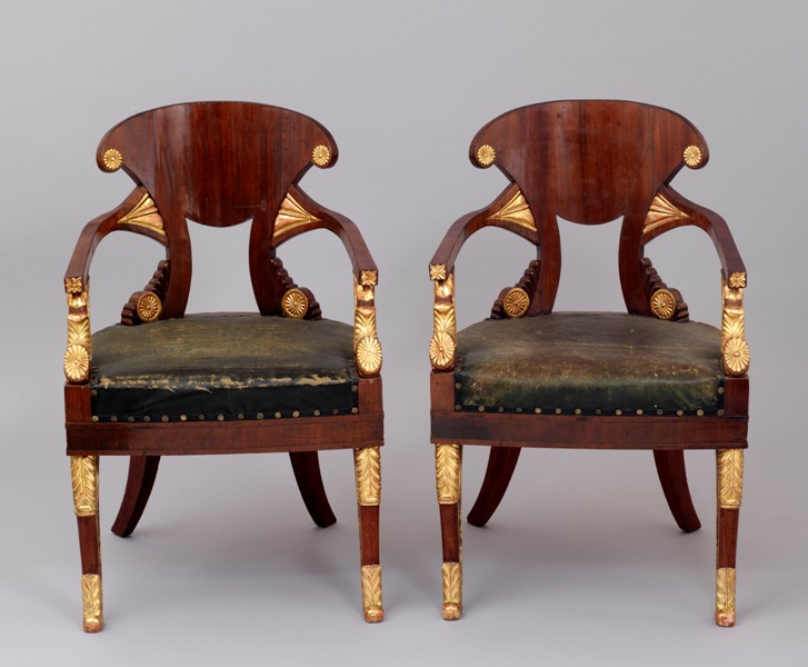 Pair of  Mahogany Chairs