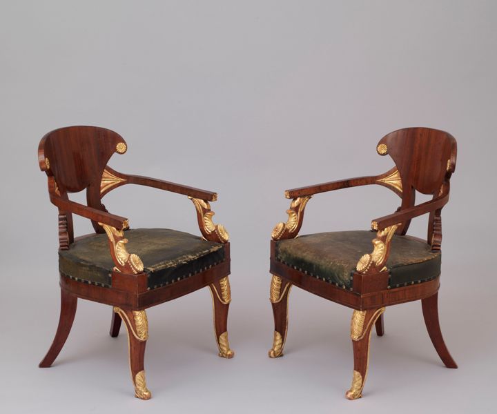 Pair of  Mahogany Chairs