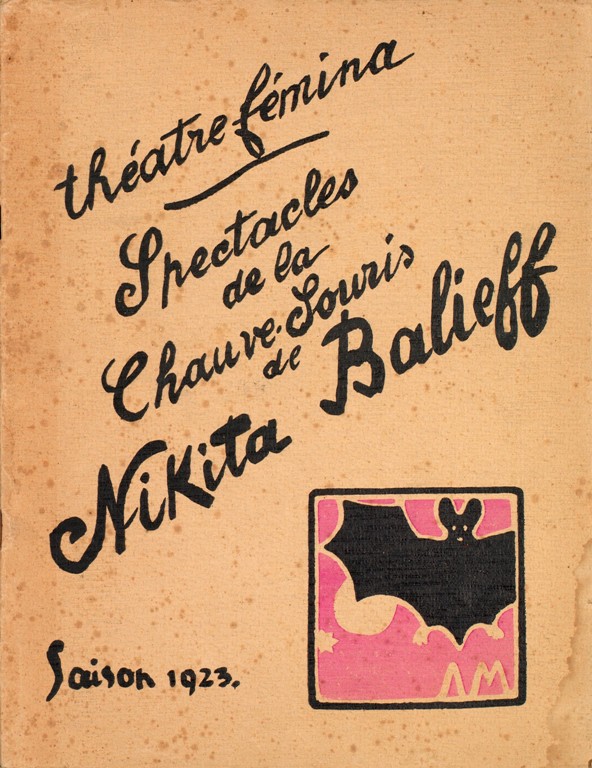 La Chauve-Souris de Moscou de Nikita Balieff au Theatre Femina. Saison 1924-1925
