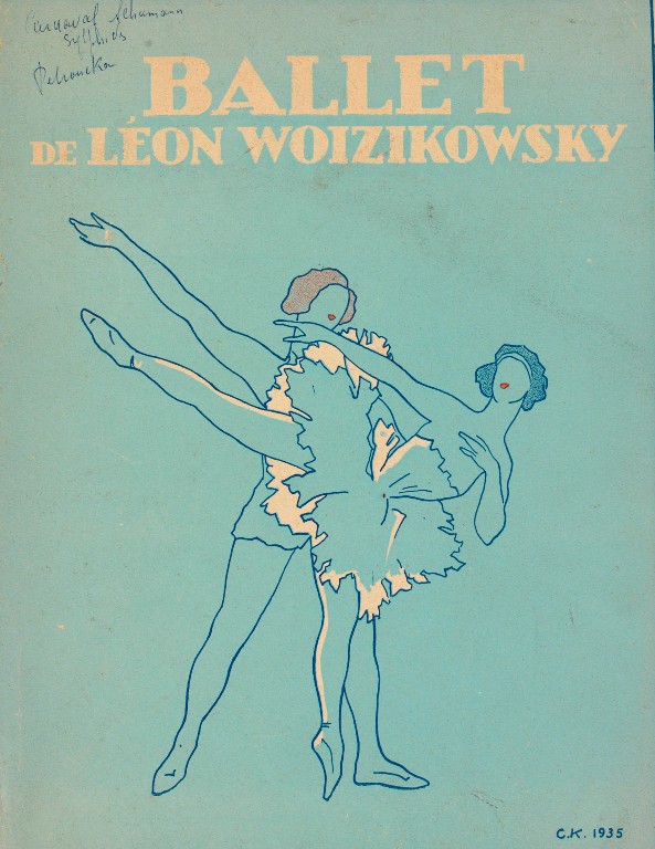 Ballet Russe de Monte Carlo.  S. Hurok presents... Col. W. De Basil, Director. Auditorium Theatre, 12 pp. Chicago, Feb 1934.