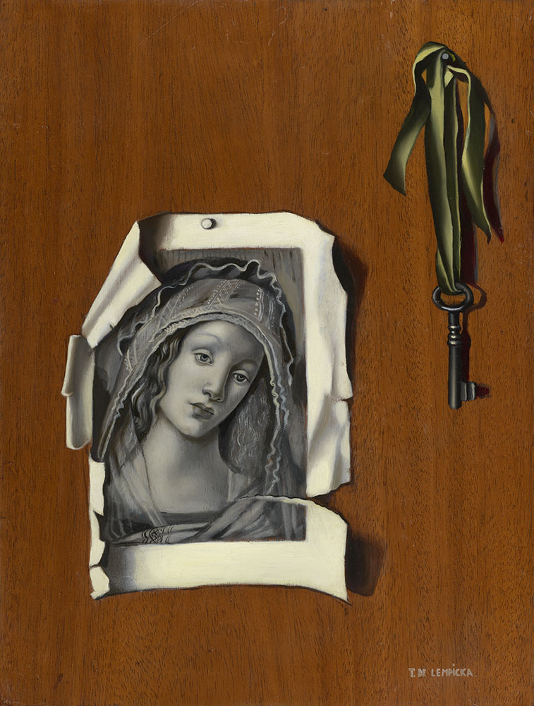 A Trompe-l'oeil Painting with a Botticelli