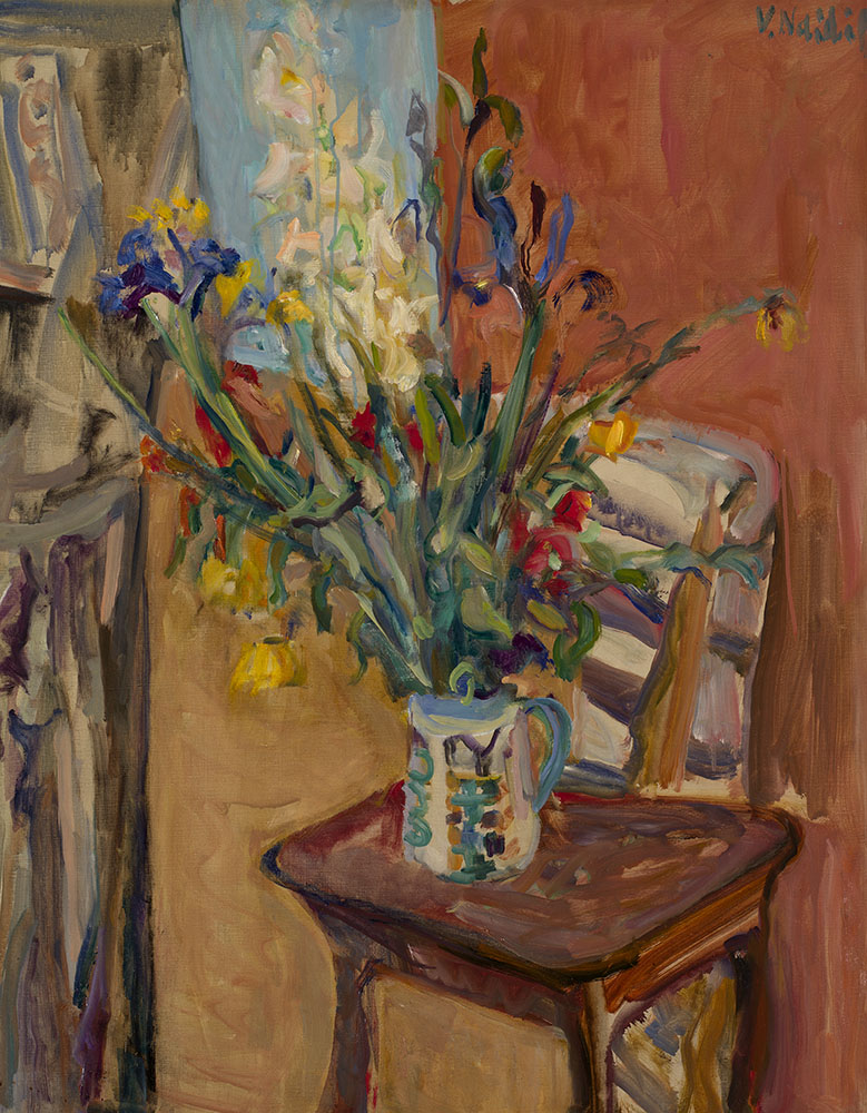 Flowers on a Chair