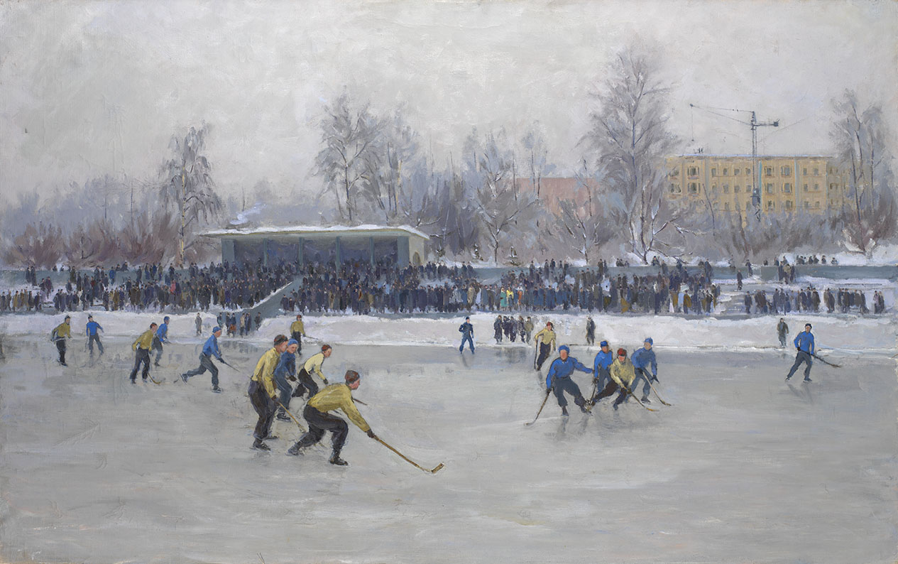 Hockey at Dinamo Stadium