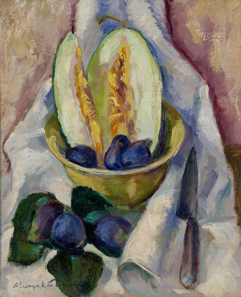 Still Life with Melons and Figs