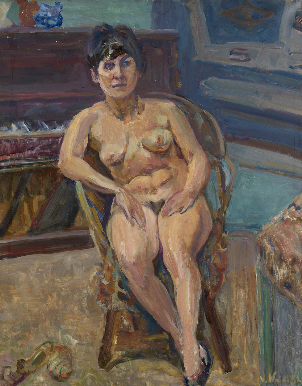 Nude by the Piano