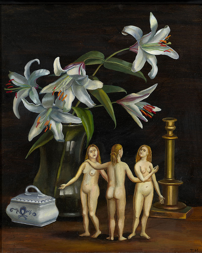 Three Graces. Lilies