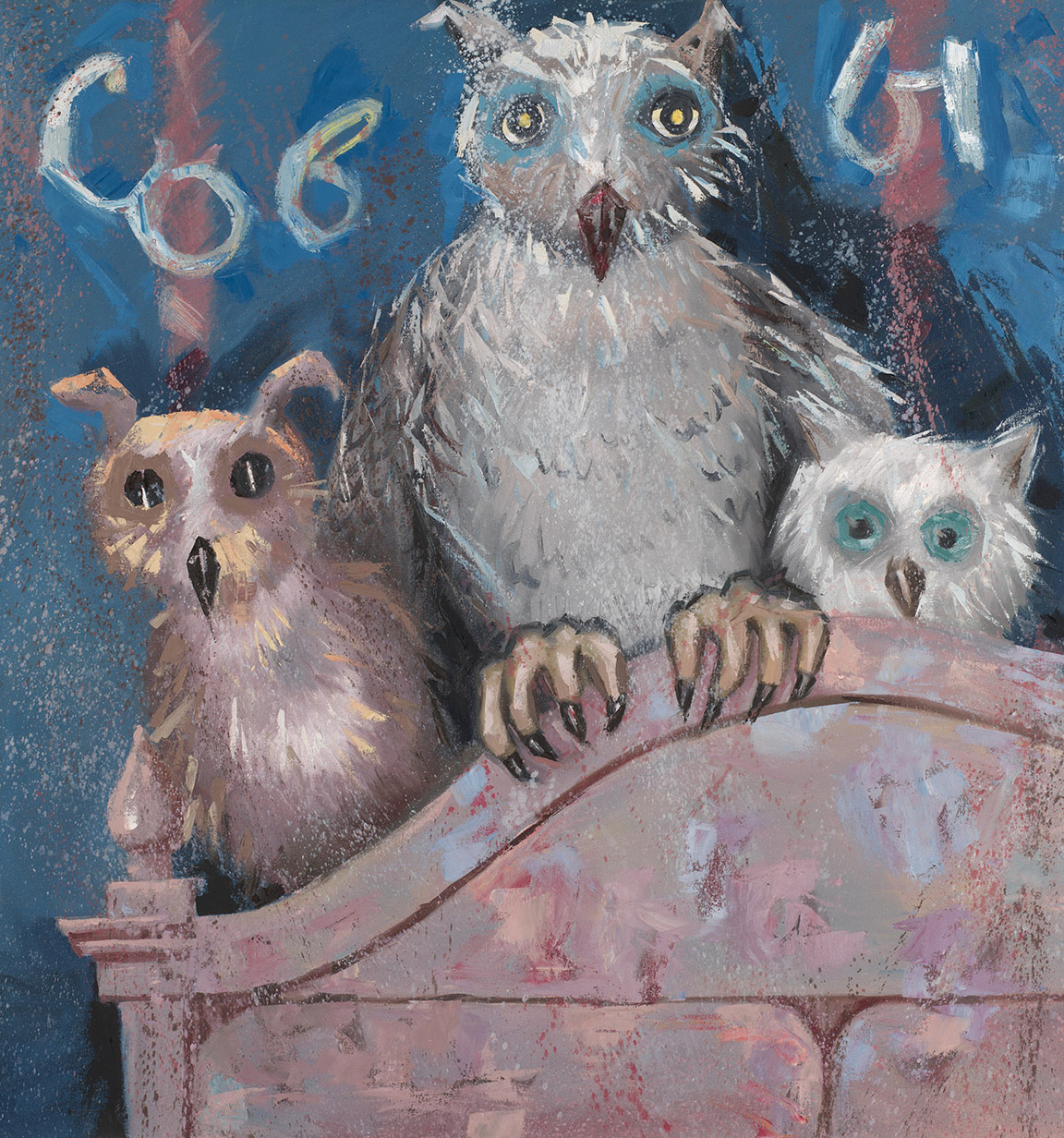 Owls on the Cupboard