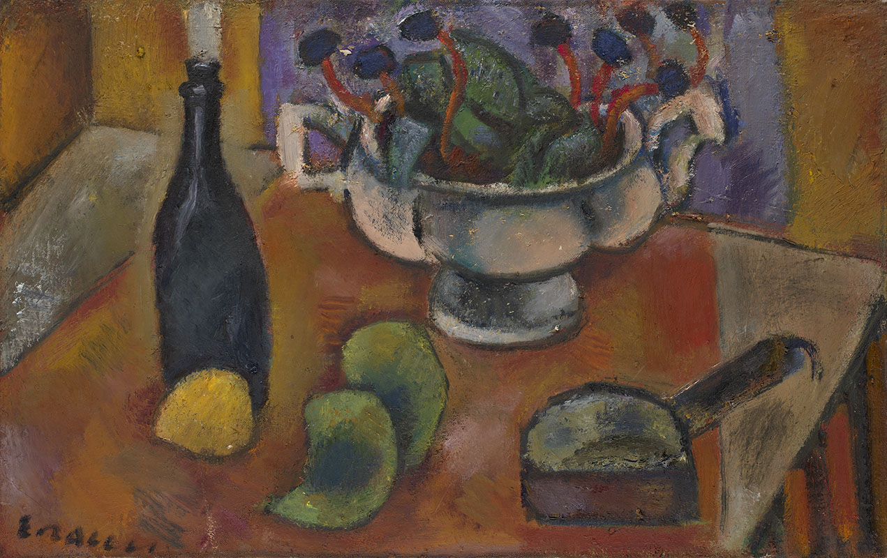 Still Life with White Vessel