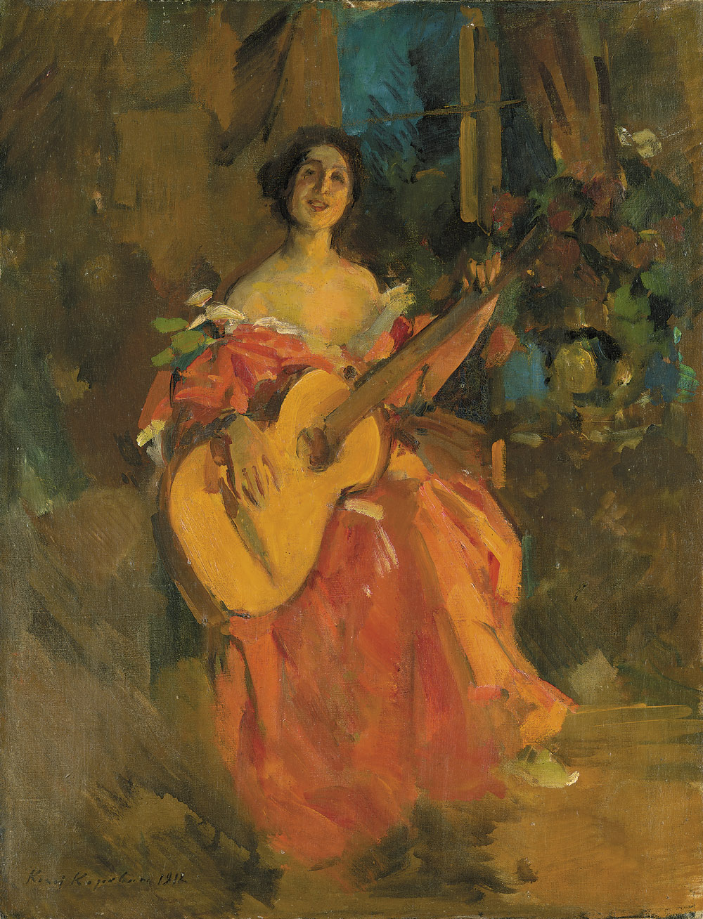 Lady with a Guitar