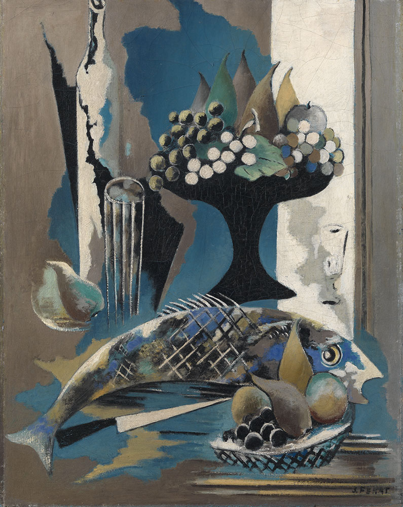 Still Life with Fruit and Fish