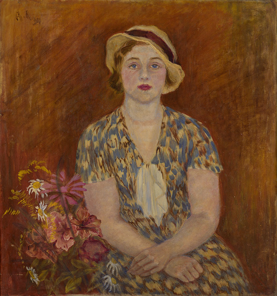 Portrait of the Artist Nina Lekarenko