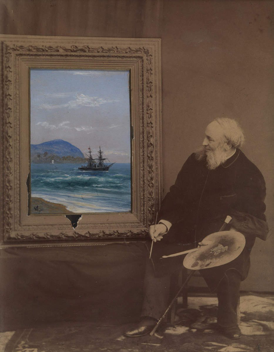 Self-Portrait with Seascape