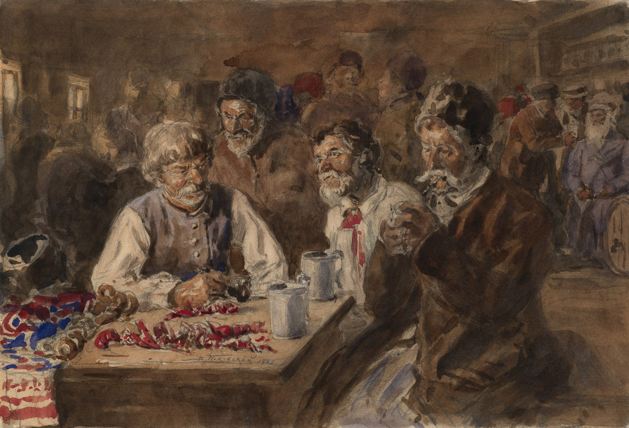 Malorossians in a Tavern