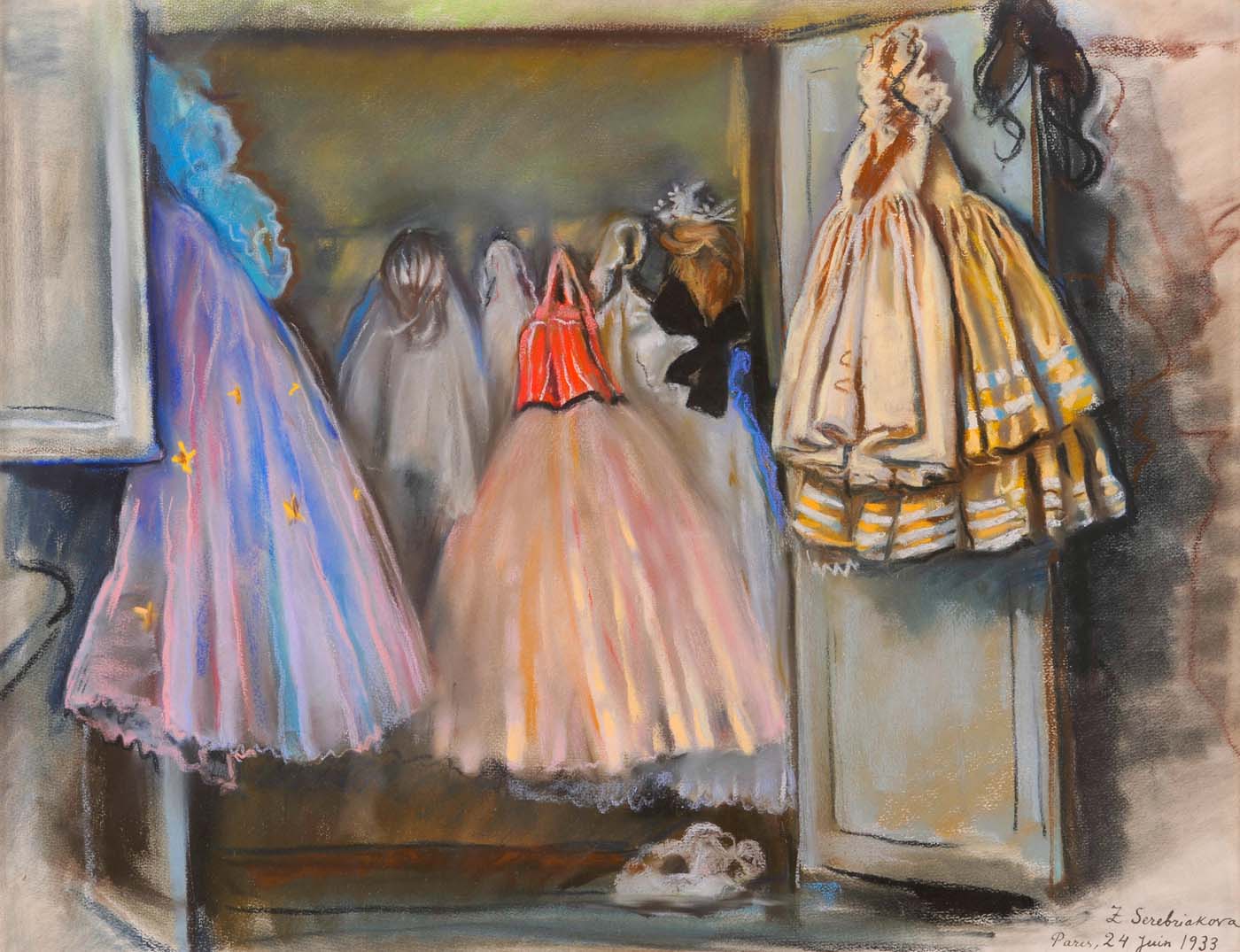 Dressing Room of the Dancer Irene Baranova