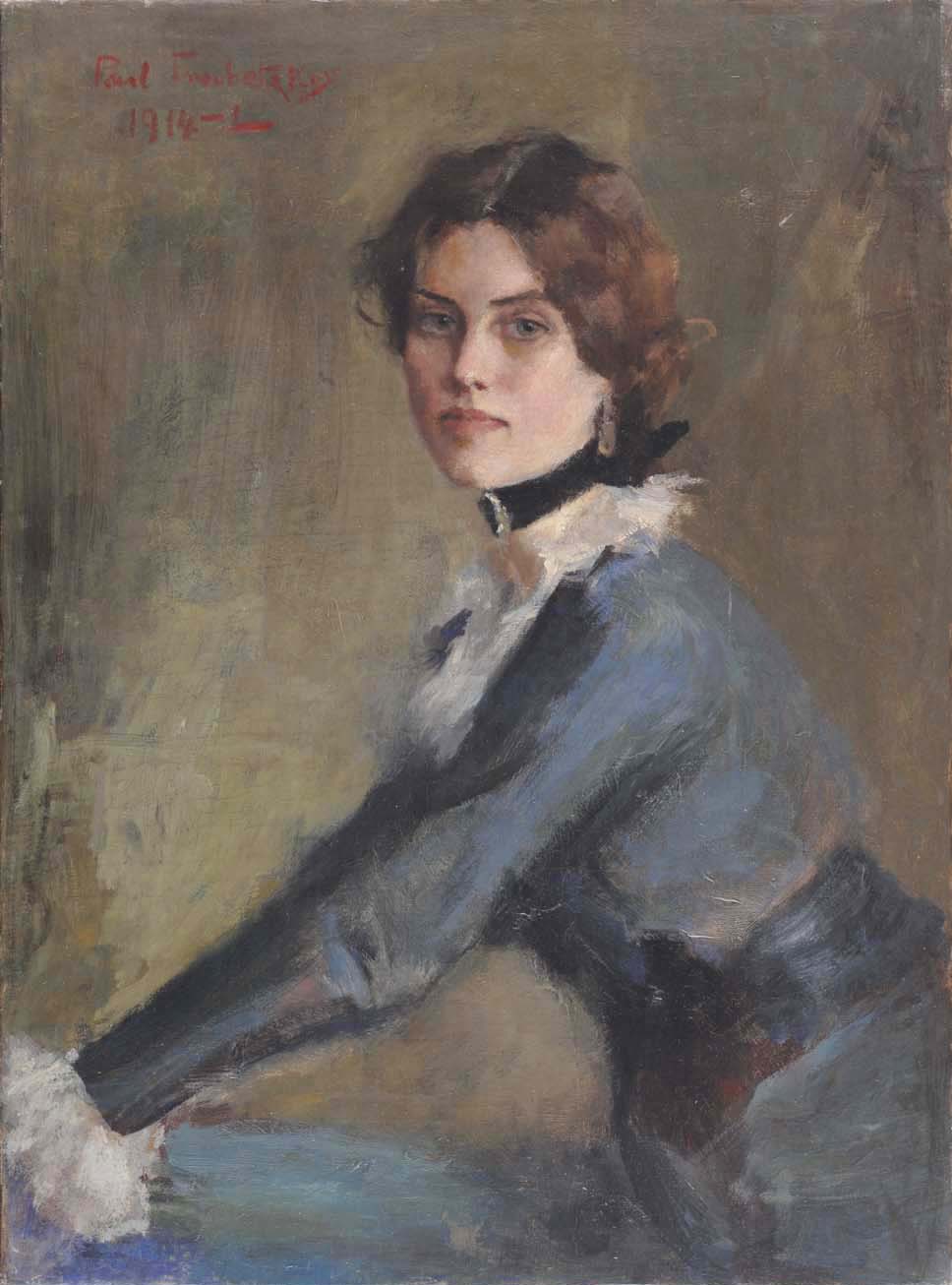 Portrait of Angelina Troubetzkaya