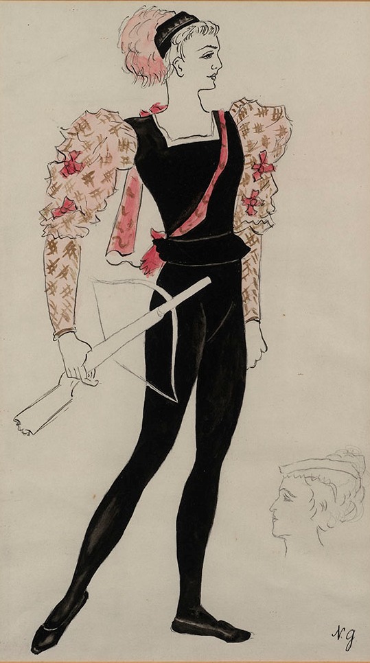 Costume Design of Florestan from Swan Lake by P. Tchaikovsky