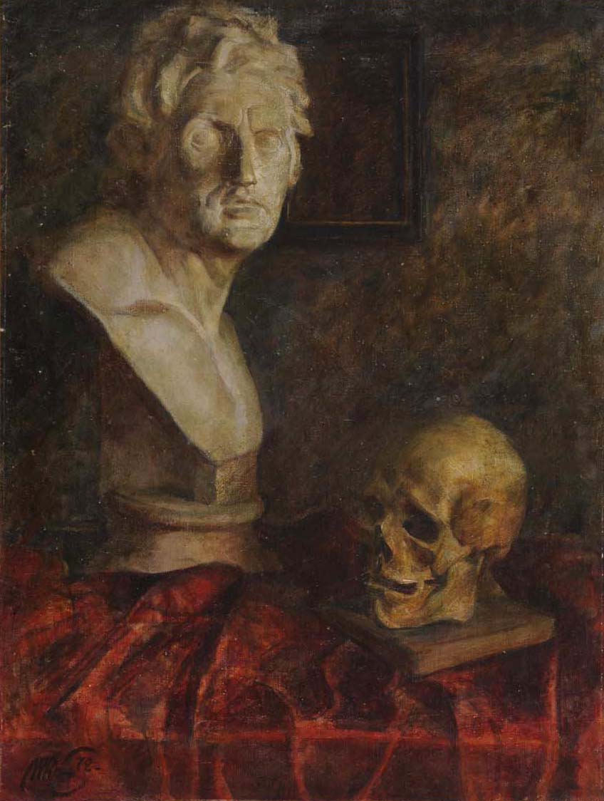 Still Life with a Bust