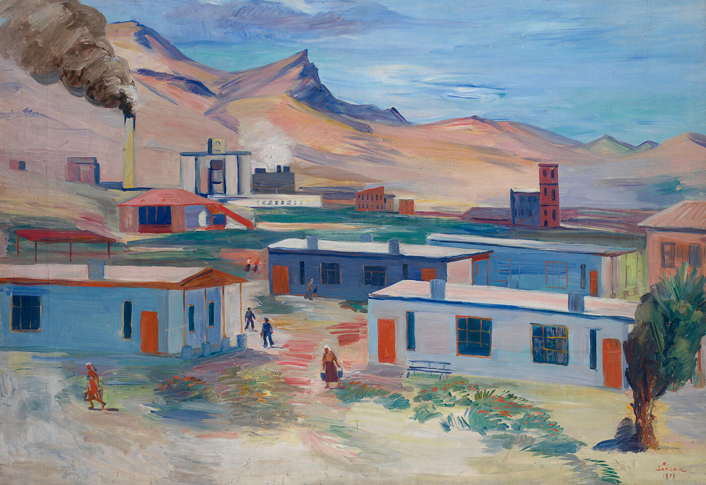 Worker's Settlement and Concrete Plant, Davalu, Ararat Region