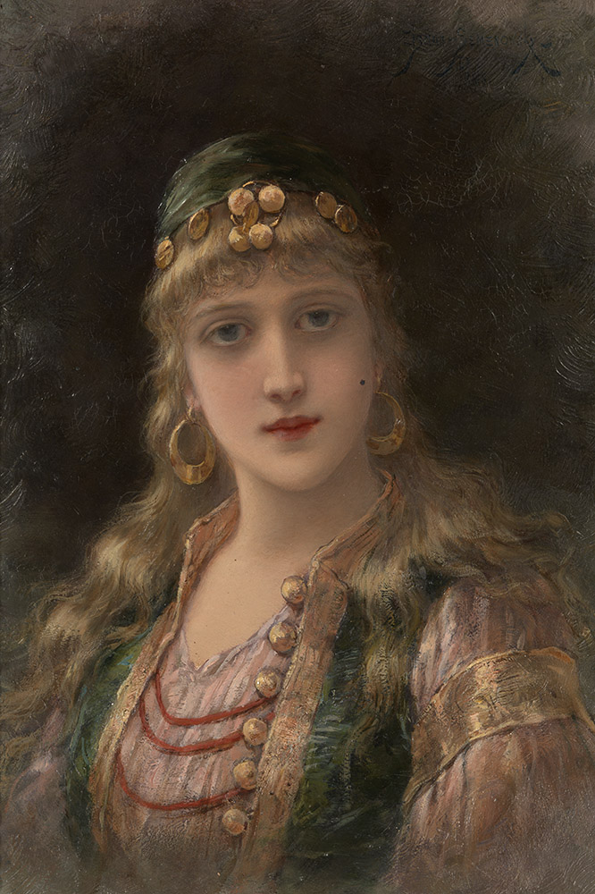 Portrait of a Young Gypsy