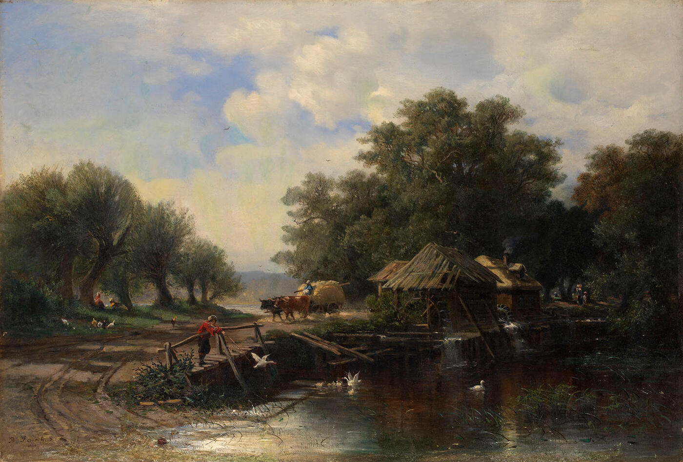 By the Water Mill