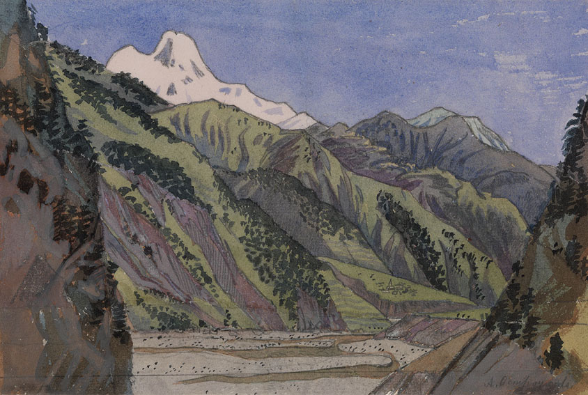 Valley in the Caucasus