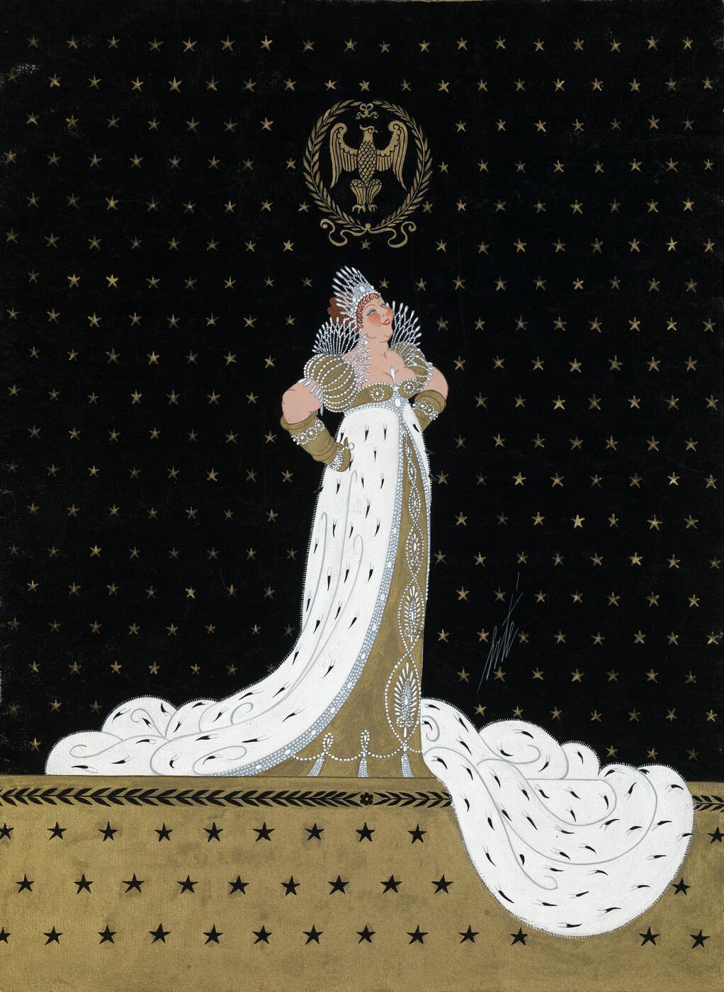 Costume Design for "Madame Sans-Gêne" from "Le Triomphe de la Femme"