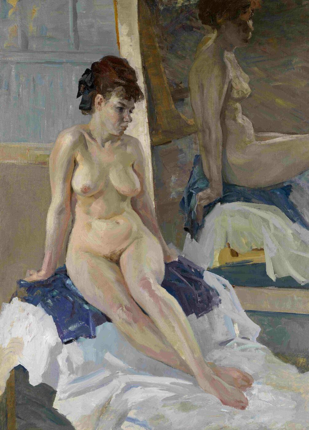 Nude by the Mirror