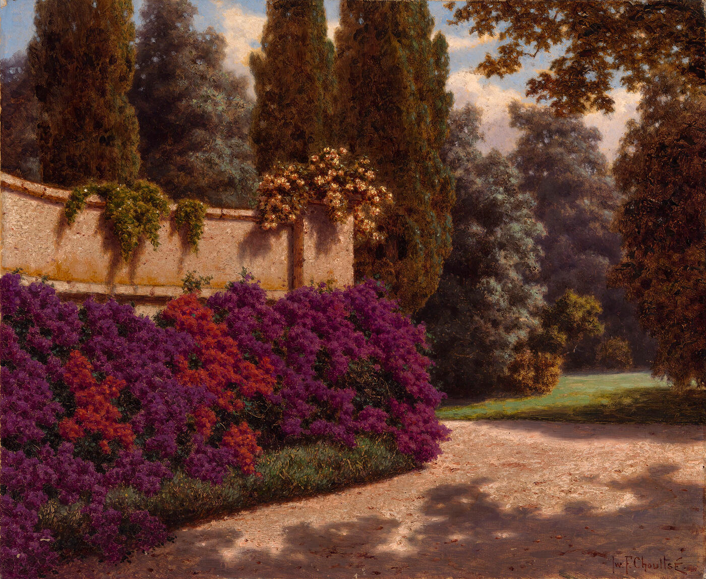 Flower Terrace. Provence,