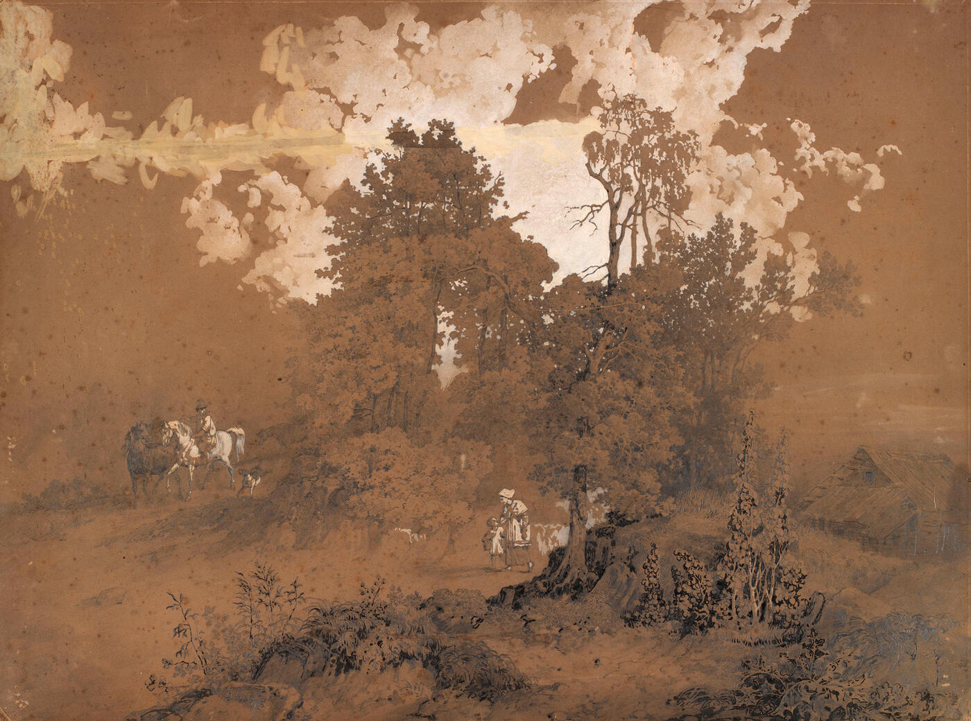 Landscape with Farmers,
