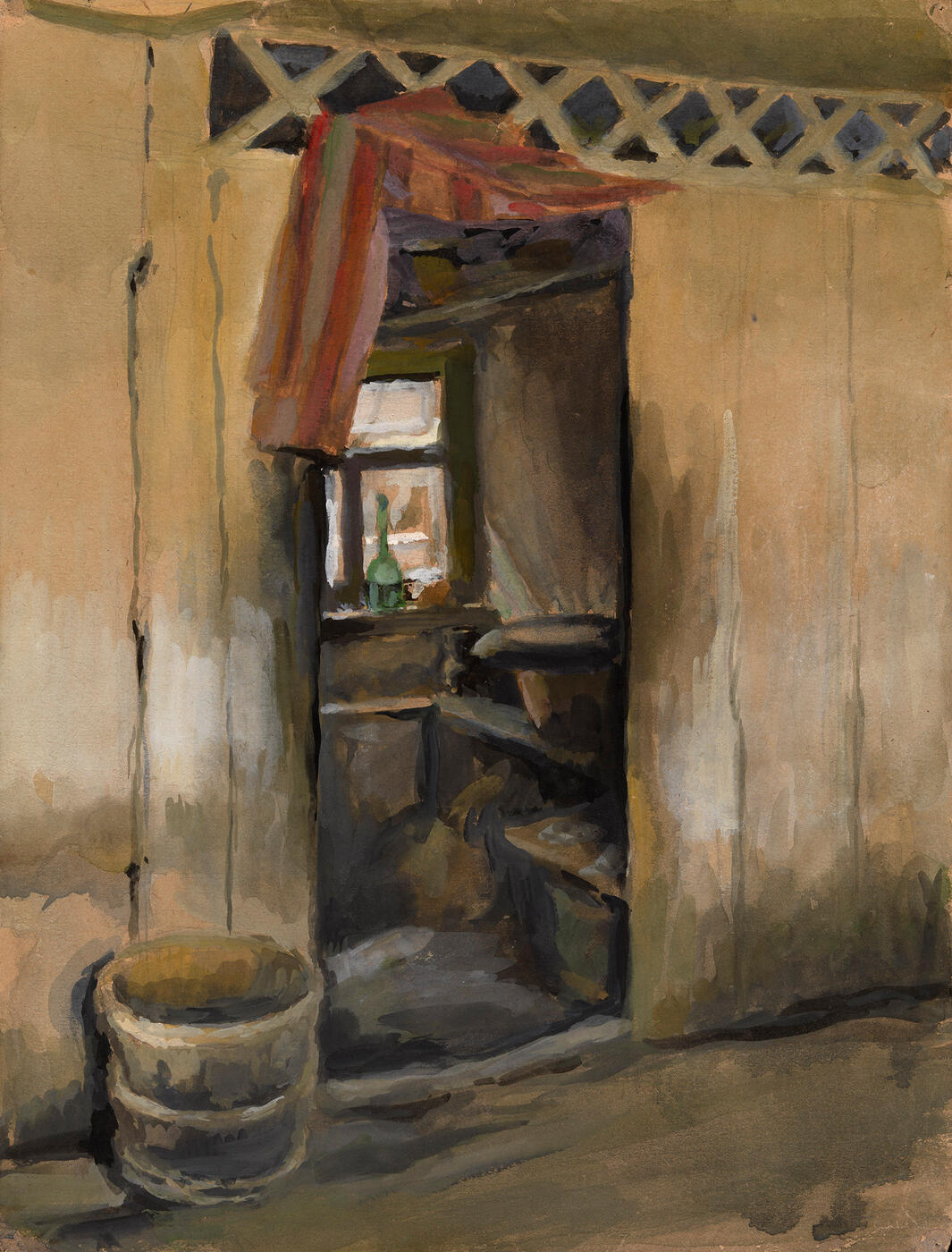 Self-Portrait </i>and<i> Kitchen in the Countryside, </i>two works<i>,